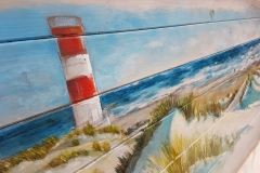 Leuchtturm am Strand